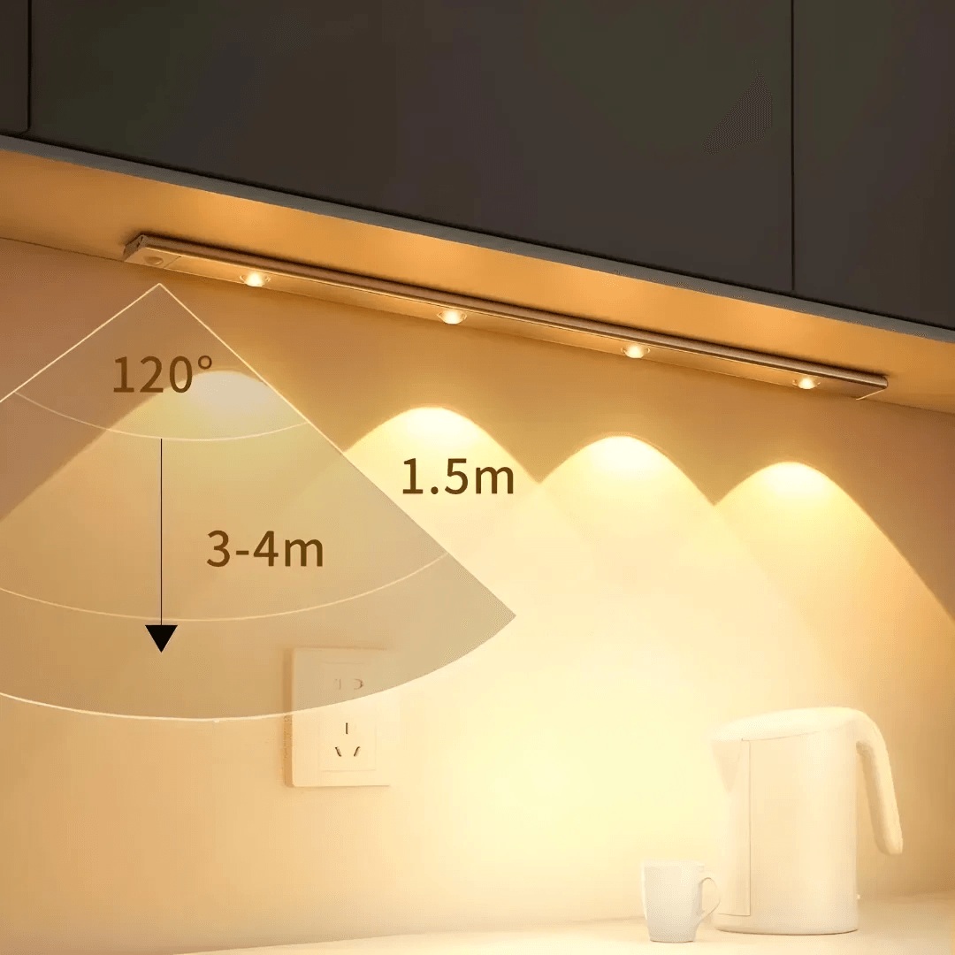 Tira de Luz LED - Moderno com Sensor de Movimento