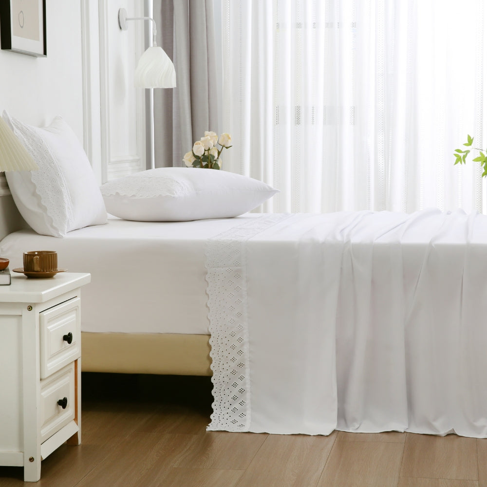 Jogo de Lençol Queen Napoli 300 Fios | Ninna Premium