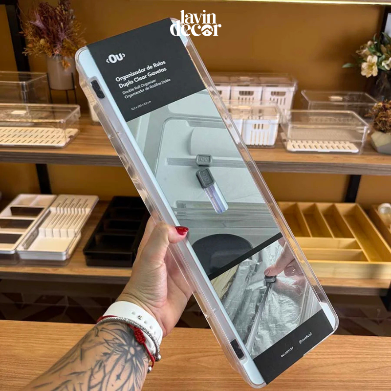 Porta Rolos e Organizador NinnaCut-Duo + Brinde Exclusivo