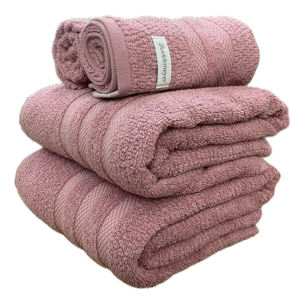 Jogo de Toalhas Buddemeyer Vanilla Extra Soft 4 Peças 100% Algodão | Ninna Enxovais