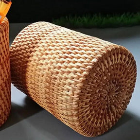Mini Cesto de Rattan - Ninna Enxovais