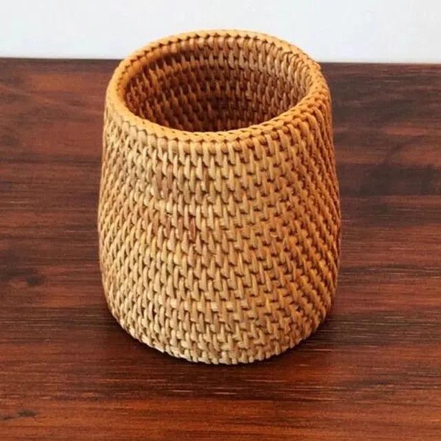 Mini Cesto de Rattan - Ninna Enxovais