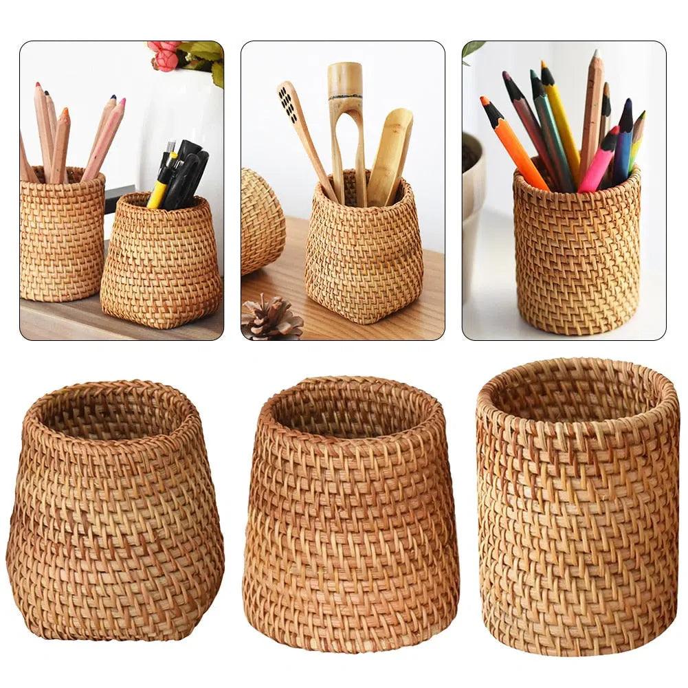 Mini Cesto de Rattan - Ninna Enxovais