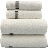 Jogo de Toalhas 4 Peças Fio Egípcio Branco   Banhão + Rosto | NInna enxovais