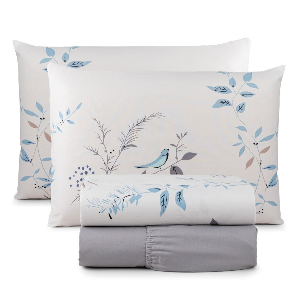 Ninna Enxovais | Lençol Casal Micropercal 200 Fios