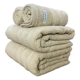 Jogo de Toalhas Buddemeyer Vanilla Extra Soft   4 Peças 100% Algodão | Ninna Enxovais