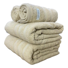 Jogo de Toalhas Buddemeyer Vanilla Extra Soft   4 Peças 100% Algodão | Ninna Enxovais